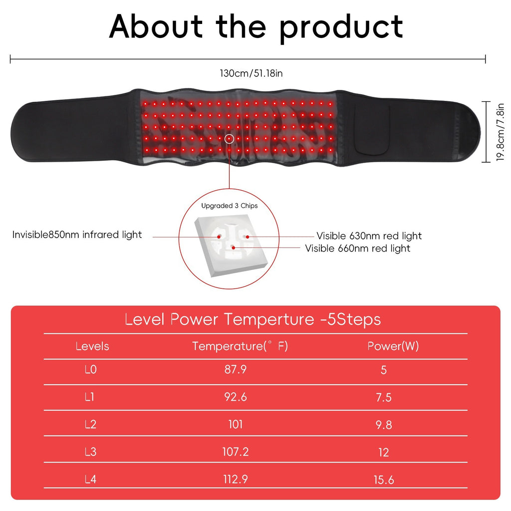 Red Light Therapy Belt