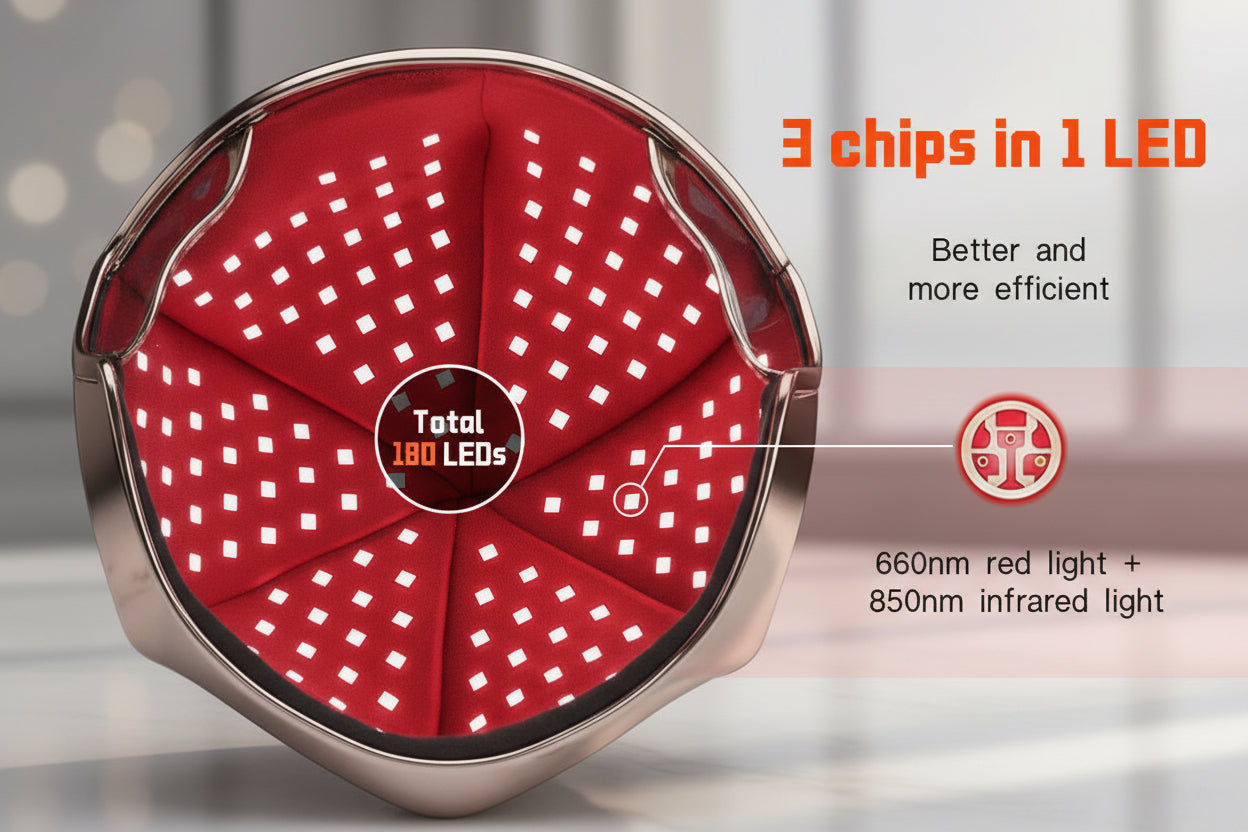 Red Light Therapy Cap